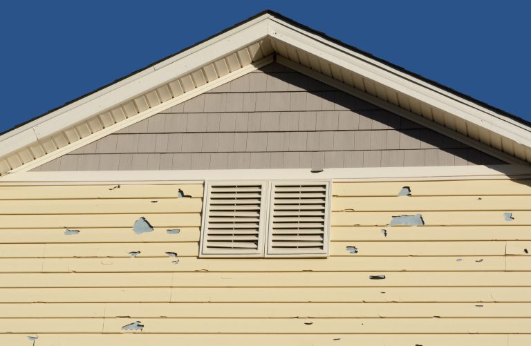 wind damage to siding insurance claim in Chalfont